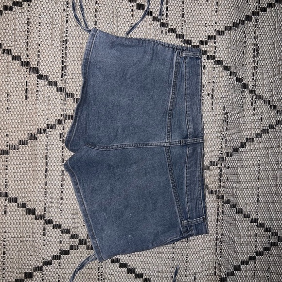 Cargo denim shorts - Picture 4 of 4
